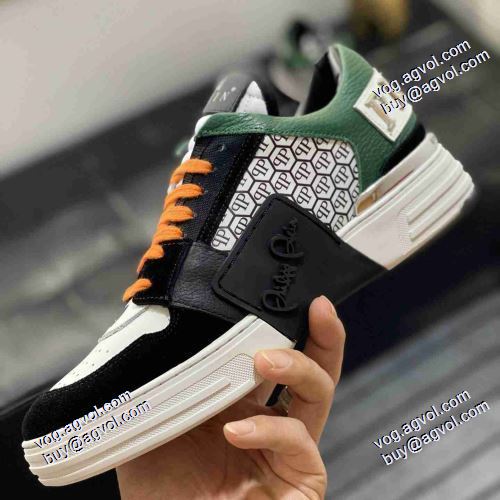 人気販売中 PHILIPP PLEINスーパーコピー 2021春夏 フィリッププレイン PHILIPP PLEIN ハイカット 軽量で疲れにくい