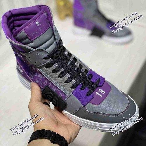 2021春夏 フィリッププレイン PHILIPP PLEIN ハイカットスニーカー 冬用防寒 希少価値大！PHILIPP PLEIN偽物ブランド