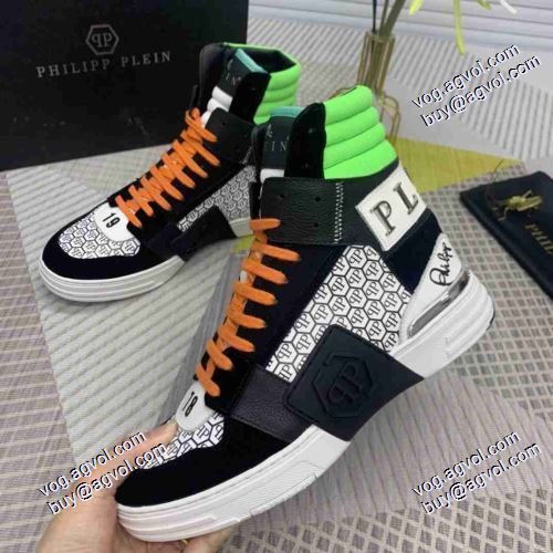 メンズ　レースアップ 秋冬 人気新品★超特価★ 2021春夏 フィリッププレイン PHILIPP PLEIN フィリッププレインコピー ブランド