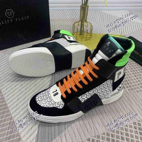 メンズ　レースアップ 秋冬 人気新品★超特価★ 2021春夏 フィリッププレイン PHILIPP PLEIN フィリッププレインコピー ブランド