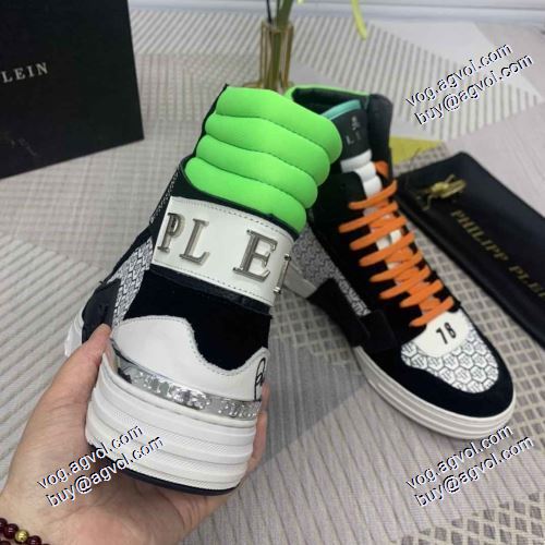 メンズ　レースアップ 秋冬 人気新品★超特価★ 2021春夏 フィリッププレイン PHILIPP PLEIN フィリッププレインコピー ブランド