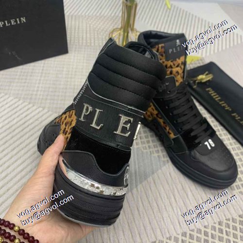 2021春夏 フィリッププレイン PHILIPP PLEIN ハイカットスニーカー 足馴染みのいい 着心地抜群 フィリッププレインブランド 偽物 通販