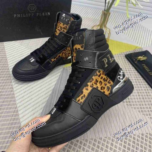 2021春夏 フィリッププレイン PHILIPP PLEIN ハイカットスニーカー 足馴染みのいい 着心地抜群 フィリッププレインブランド 偽物 通販