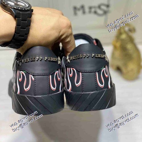 フラットシューズ 2色可選 脱ぎ履きしやすい/着脱しやすい 2021春夏 フィリッププレイン PHILIPP PLEIN 大絶賛の履き心地!フィリッププレインコピーブランド