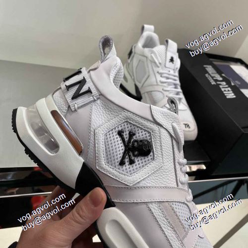 ロードジョグ サイズ豊富 2021春夏 フィリッププレイン PHILIPP PLEIN ランニングシューズ  2色可選 PHILIPP PLEINコピー