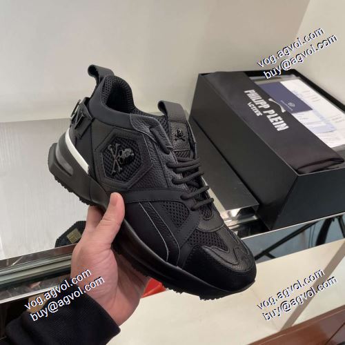 ロードジョグ サイズ豊富 2021春夏 フィリッププレイン PHILIPP PLEIN ランニングシューズ  2色可選 PHILIPP PLEINコピー