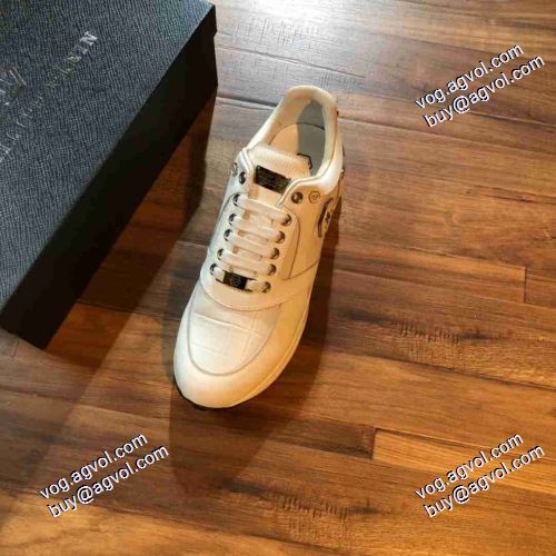 ランニングシューズ 耐久性のある 2021春夏 フィリッププレイン PHILIPP PLEIN 柔軟 PHILIPP PLEINスーパーコピー 激安