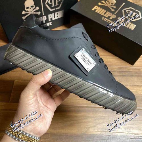お洒落に魅せる 2色可選 PHILIPP PLEINコピーブランド 2021春夏 フィリッププレイン PHILIPP PLEIN ローヒール 歩きやすい　疲れない　痛くない