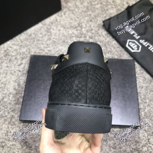 デザイン性の高い PHILIPP PLEINブランドスーパーコピー 2021春夏 フィリッププレイン PHILIPP PLEIN フラットシューズ 優しい履き心地