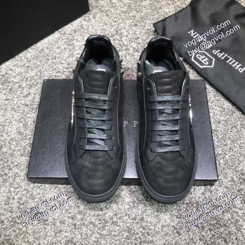 デザイン性の高い PHILIPP PLEINブランドスーパーコピー 2021春夏 フィリッププレイン PHILIPP PLEIN フラットシューズ 優しい履き心地