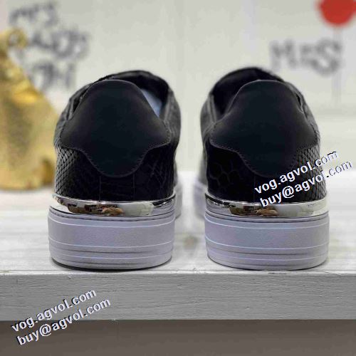 フラットシューズ 高品質 人気 高機能防滑ソール ロードジョグ コスパ最高のプライス 2021秋冬 フィリッププレイン PHILIPP PLEIN フィリッププレイン偽物ブランド