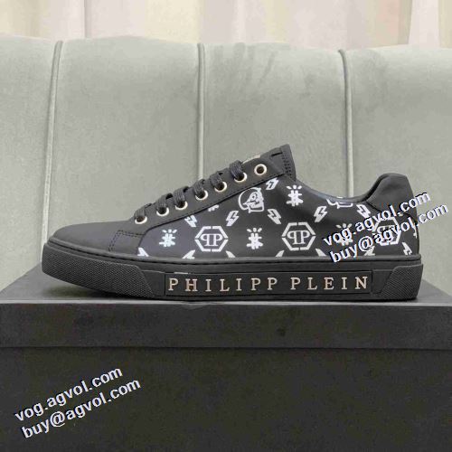 2021秋冬 フィリッププレイン PHILIPP PLEIN 4色可選 フラットシューズ  柔軟 フルグレインレザー 歩きやすい　疲れない　痛くない フィリッププレインコピー 大絶賛の履き心地!