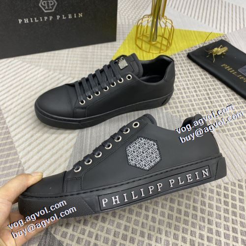 2021秋冬 フィリッププレイン PHILIPP PLEIN 人気ブランド フィリッププレインブランド 偽物 通販 カジュアルシューズ ローヒール 4色可選 透湿?防水素材採用 極上シューズ