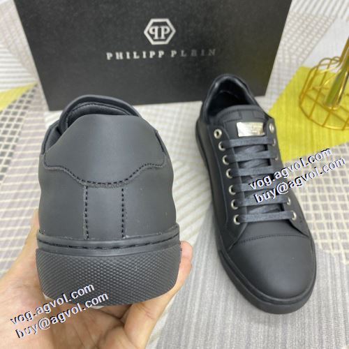 2021秋冬 フィリッププレイン PHILIPP PLEIN 人気ブランド フィリッププレインブランド 偽物 通販 カジュアルシューズ ローヒール 4色可選 透湿?防水素材採用 極上シューズ