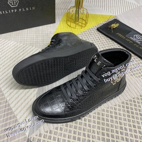 2021秋冬 フィリッププレイン PHILIPP PLEIN フィリッププレインスーパーコピー ハイトップシューズ コンフォート 秋冬 透湿?防水素材採用 ファッション 人気 サイズ豊富
