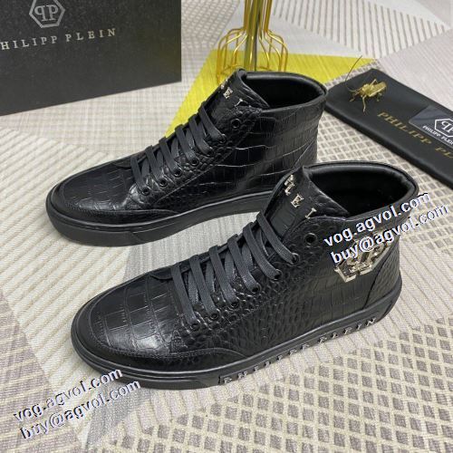 2021秋冬 フィリッププレイン PHILIPP PLEIN フィリッププレインスーパーコピー ハイトップシューズ コンフォート 秋冬 透湿?防水素材採用 ファッション 人気 サイズ豊富