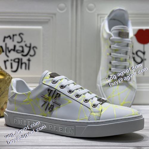 5色可選 大好評 2021秋冬 フィリッププレイン PHILIPP PLEIN ローヒール カジュアルシューズ フィリッププレインブランド 偽物 通販 飽きの来ない 滑りにくい 優しい履き心地