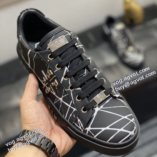 5色可選 大好評 2021秋冬 フィリッププレイン PHILIPP PLEIN ローヒール カジュアルシューズ フィリッププレインブランド 偽物 通販 飽きの来ない 滑りにくい 優しい履き心地