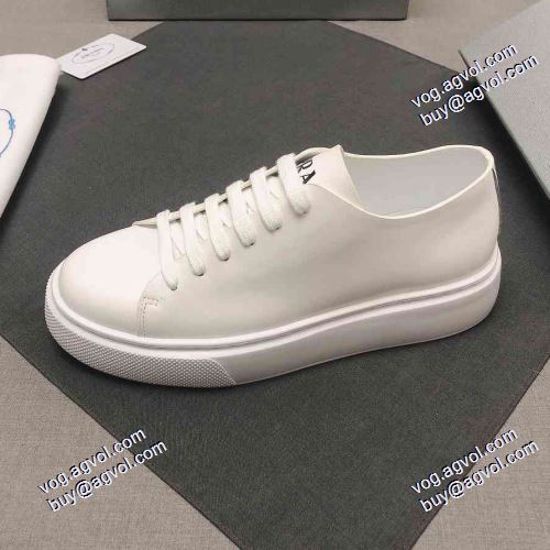 厚底 2021秋冬 フラットシューズ プラダ PRADA プラダスーパーコピー 極上の着心地 抗菌?防臭加工 滑りにくい