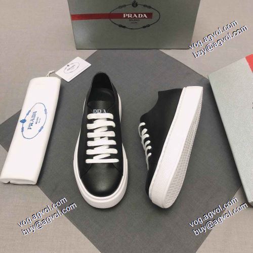 厚底 2021秋冬 フラットシューズ プラダ PRADA プラダスーパーコピー 極上の着心地 抗菌?防臭加工 滑りにくい