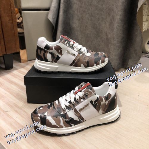 2021秋冬 プラダ PRADA ランニングシューズ 高級感ある 滑りにくい プラダスーパーコピー  オリジナル コスパ最高のプライス