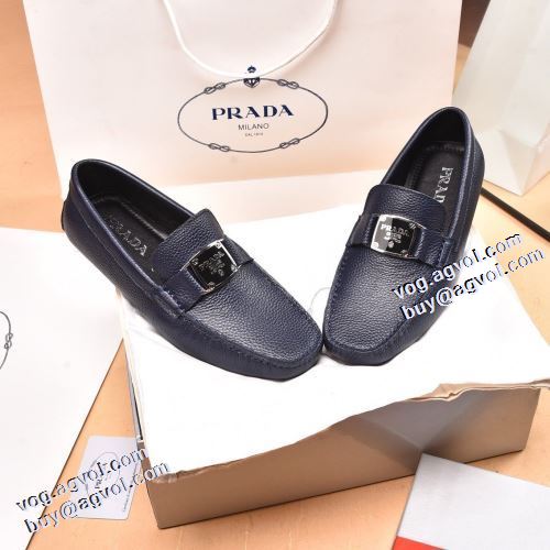2021秋冬 プラダ PRADA 2色可選 ローヒール モカシン プラダスーパーコピー 上品上質 コスパ最高のプライス 軽い履き心地