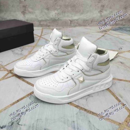 ヴァレンティノスーパーコピー 激安 ハイトップシューズ 2021秋冬 ランニングシューズ ヴァレンティノ VALENTINO ファッション 人気
