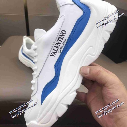 3色可選 VALENTINO偽物ブランド 2021秋冬 ランニングシューズ 軽い履き心地 ヴァレンティノ VALENTINOカジュアルシューズ