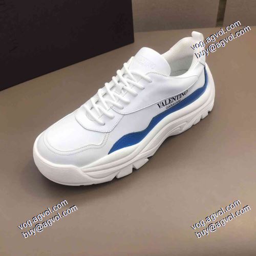 3色可選 VALENTINO偽物ブランド 2021秋冬 ランニングシューズ 軽い履き心地 ヴァレンティノ VALENTINOカジュアルシューズ