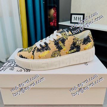 最安値に挑戦 厚底 2021秋冬 ヴェルサーチVERSACE フラットシューズ ファッション 人気 ヴェルサーチブランド コピー 2色可選