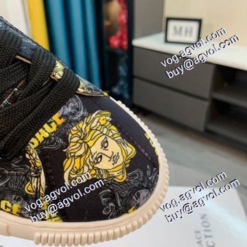 最安値に挑戦 厚底 2021秋冬 ヴェルサーチVERSACE フラットシューズ ファッション 人気 ヴェルサーチブランド コピー 2色可選