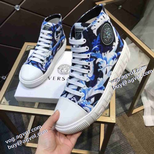 メンズ　レースアップ 高機能防滑ソール ヴェルサーチスーパーコピー 2021秋冬 ヴェルサーチVERSACE オリジナル 高級感ある 極上シューズ