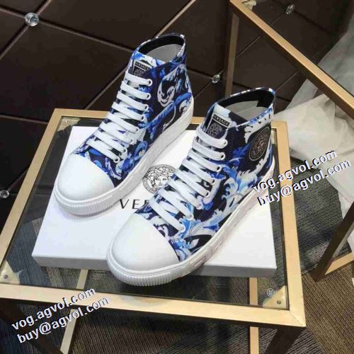 メンズ　レースアップ 高機能防滑ソール ヴェルサーチスーパーコピー 2021秋冬 ヴェルサーチVERSACE オリジナル 高級感ある 極上シューズ