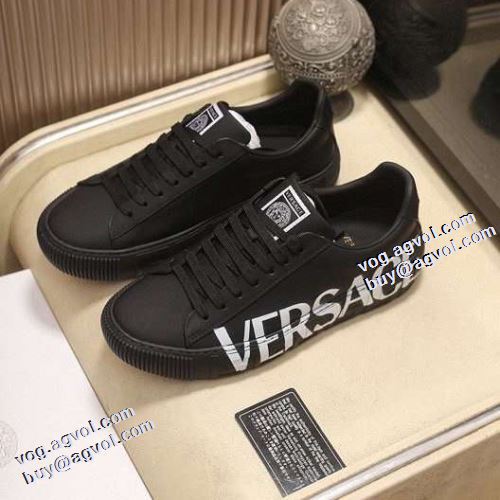 2021秋冬 ヴェルサーチVERSACE 今買い◎得 ヴェルサーチスーパーコピー フラットシューズ 3色可選 フルグレインレザー すべり防止 透湿・防水素材採用