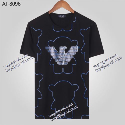 2021春夏 Tシャツ/ティーシャツ アルマーニ ARMANI 柔らかい手触りARMANI偽物ブランド 3色可選