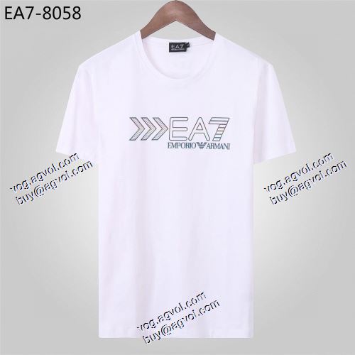 アルマーニブランド コピー 2021春夏 Tシャツ/ティーシャツ 3色可選 自然な肌触りアルマーニ ARMANI