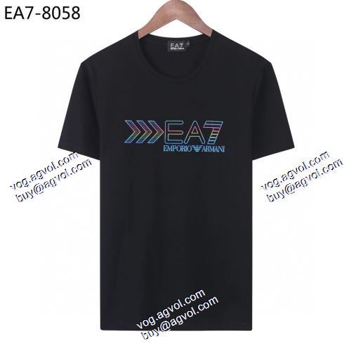 アルマーニブランド コピー 2021春夏 Tシャツ/ティーシャツ 3色可選 自然な肌触りアルマーニ ARMANI