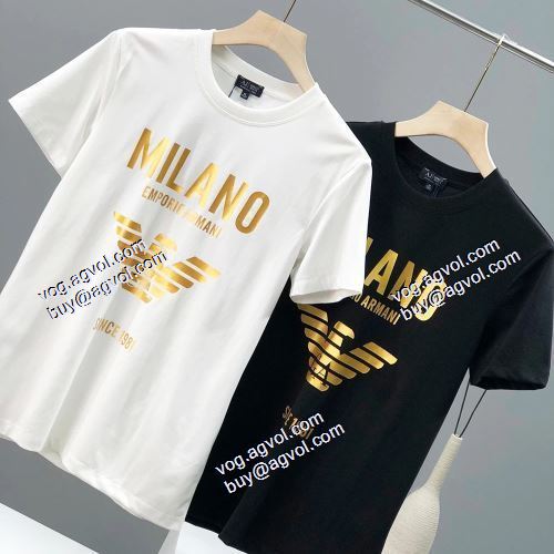  2021春夏 アルマーニ ARMANI 大人気☆NEW!! ARMANIブランド コピー 半袖シャツ 2色可選