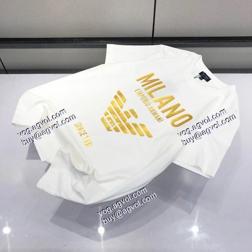 2021春夏 アルマーニ ARMANI 大人気☆NEW!! ARMANIブランド コピー 半袖シャツ 2色可選