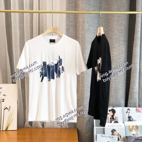  2色可選 ★安心★追跡付 ARMANIコピー 2021春夏 半袖シャツ アルマーニ ARMANI