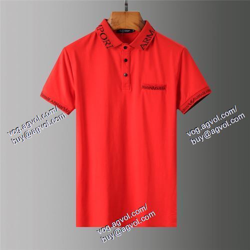  2021春夏 ARMANIコピーブランド 4色可選 アルマーニ ARMANI 美品！半袖Tシャツ