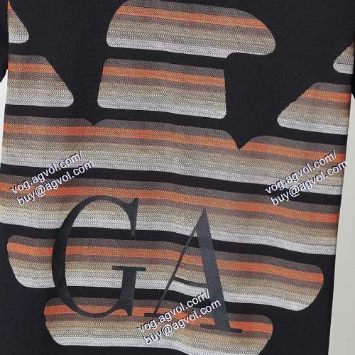  2色可選 半袖Tシャツ 2021春夏 格安！ ARMANIスーパーコピー アルマーニ ARMANI