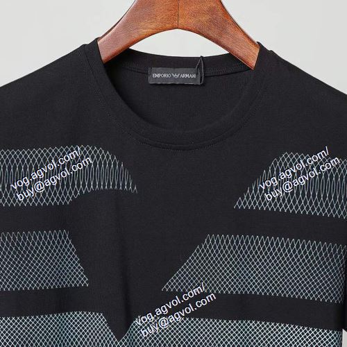  2021春夏 ARMANIコピー ブランド アルマーニ ARMANI 2色可選 めちゃくちゃお得 半袖Tシャツ