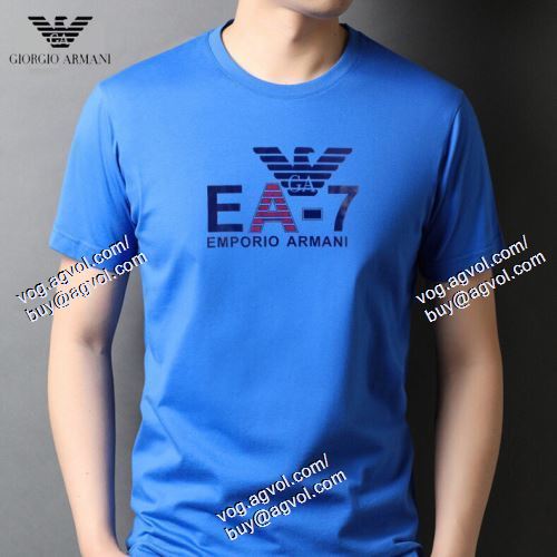  2021春夏 ARMANIスーパーコピー アルマーニ ARMANI 半袖Tシャツ 4色可選 SALE!今季