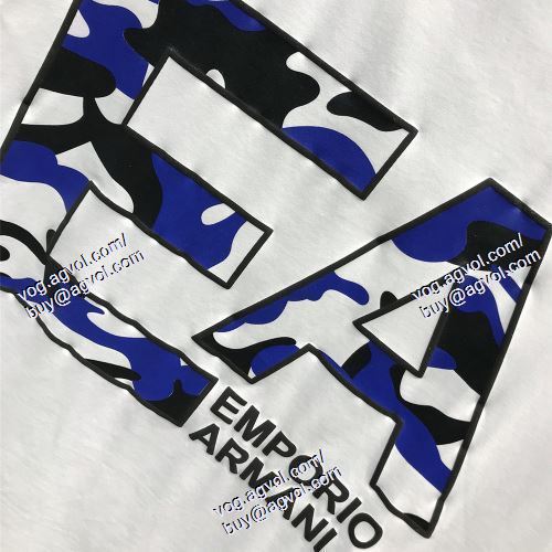  2021春夏 2色可選 半袖Tシャツ 大特価 ARMANIコピーブランド アルマーニ ARMANI