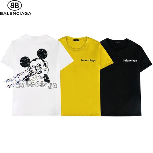 お洒落に魅せる 2021春夏 バレンシアガ BALENCIAGA 半袖シャツ BALENCIAGA偽物ブランド 3色可選