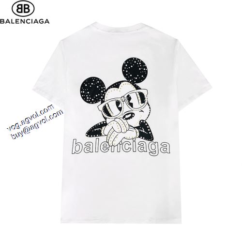 お洒落に魅せる 2021春夏 バレンシアガ BALENCIAGA 半袖シャツ BALENCIAGA偽物ブランド 3色可選