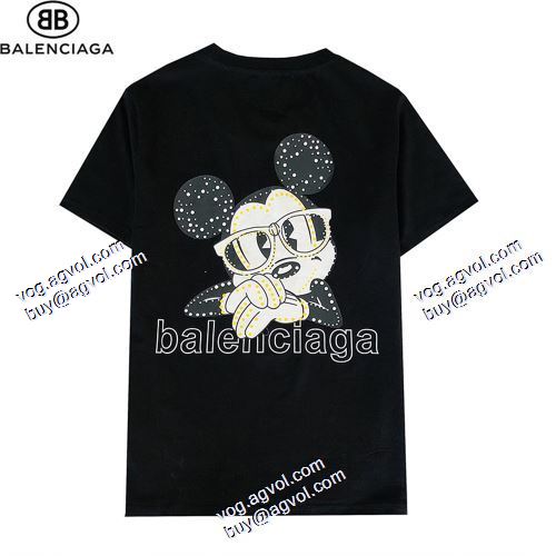 お洒落に魅せる 2021春夏 バレンシアガ BALENCIAGA 半袖シャツ BALENCIAGA偽物ブランド 3色可選