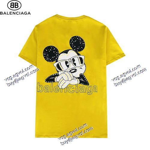 お洒落に魅せる 2021春夏 バレンシアガ BALENCIAGA 半袖シャツ BALENCIAGA偽物ブランド 3色可選