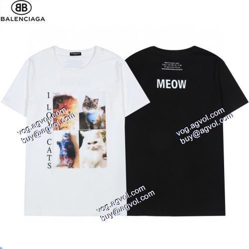  2021春夏 バレンシアガ BALENCIAGA 2色可選 BALENCIAGAブランド コピー 半袖シャツ プレゼントに